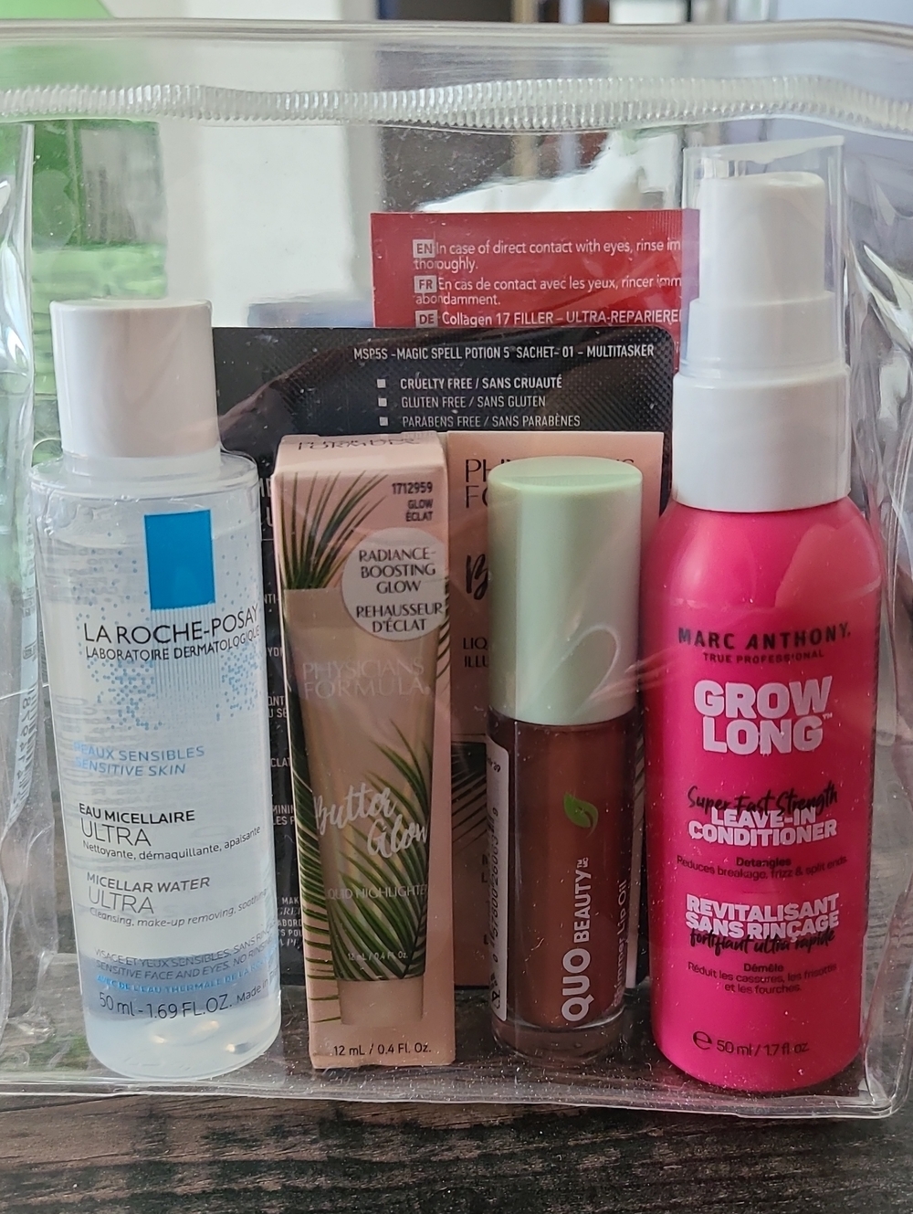 Skincare Haircare Minis 6 Piece Set La Roche Posay, Marc Anthony, Dercos